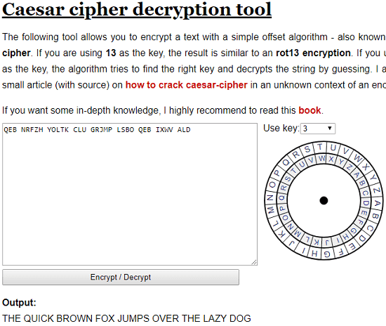 decrypt text online